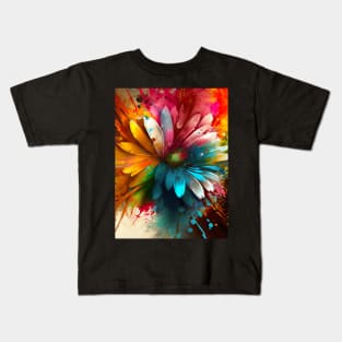 Flowers art Kids T-Shirt